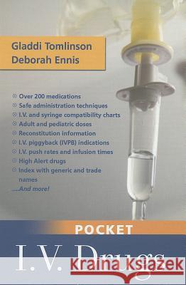 Pocket I.V. Drugs Gladdi Tomlinson 9780803626843 F. A. Davis Company - książka