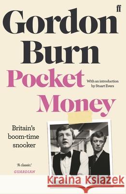 Pocket Money Gordon Burn 9780571353613 Faber & Faber - książka