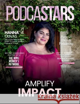 PODCASTARS Magazine Hanna Olivas Adriana Lun 9781968061609 She Rises Studios - książka