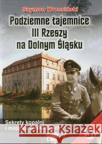 Podziemne tajemnice III Rzeszy na Dolnym Śląsku Wrzesiński Szymon 9788373390935  - książka