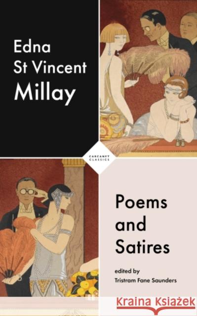 Poems and Satires Edna St Vincent Millay Tristram Fane Saunders 9781800171671 Carcanet Classics - książka