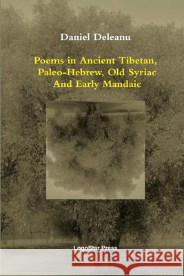 Poems in Ancient Tibetan, Paleo-Hebrew, Old Syriac and Early Mandaic Daniel Deleanu 9781105878435 Lulu.com - książka