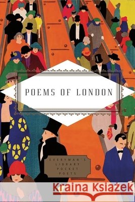 Poems of London Various 9781841598246 Everyman - książka