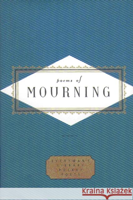 Poems Of Mourning Peter Washington 9781857157369  - książka