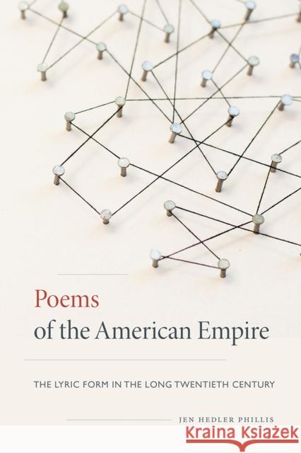 Poems of the American Empire: The Lyric Form in the Long Twentieth Century Jen Hedler Phillis 9781609386610 University of Iowa Press - książka
