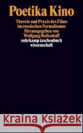 Poetika Kino  9783518293331 Suhrkamp - książka