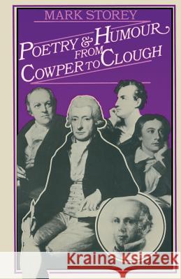 Poetry and Humour from Cowper to Clough Mark Storey 9781349032440 Palgrave MacMillan - książka