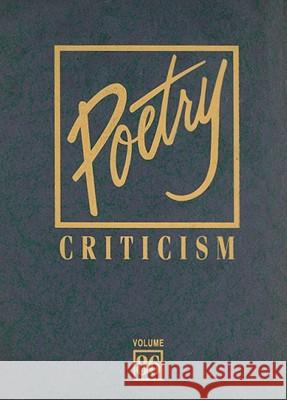 Poetry Criticism Lee, Michelle 9780787698836 Gale Cengage - książka