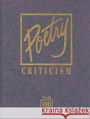 Poetry Criticism  9781414441771 Gacl - książka