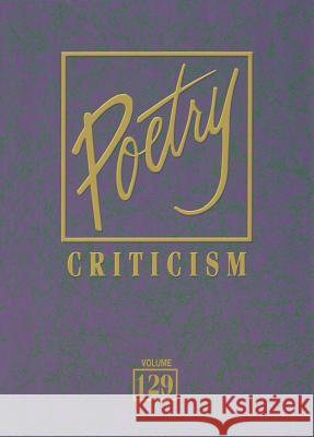 Poetry Criticism Gale 9781414485409 Gale Cengage - książka