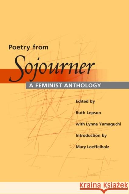 Poetry from Sojourner: A Feminist Anthology Lepson, Ruth 9780252071546 University of Illinois Press - książka