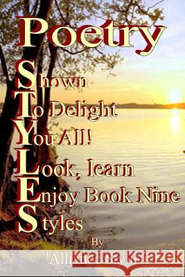 Poetry Styles Book 9 Alliance Poets World-Wide 9781312661578 Lulu.com - książka