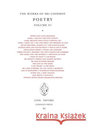 Poetry VI Sri Chinmoy 9781911319351 Ganapati Press - książka