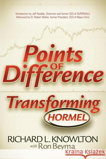 Points of Difference: Transforming Hormel  9781600376740 Morgan James Publishing - książka