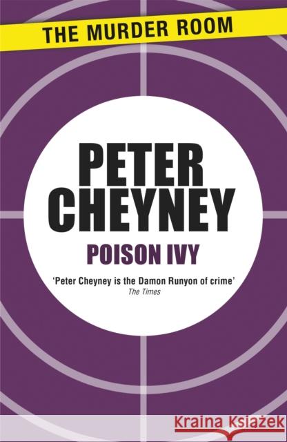Poison Ivy Cheyney Peter 9781471901409 Orion Hardbacks - książka