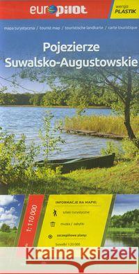 Pojezierze Suwalsko-Augustowskie mapa turystyczna 1:110 000  9788374756860 Daunpol - książka
