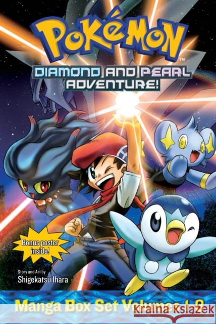 Pokemon Diamond and Pearl Adventure! Box Set Shigekatsu Ihara 9781421542416 Viz Media, Subs. of Shogakukan Inc - książka