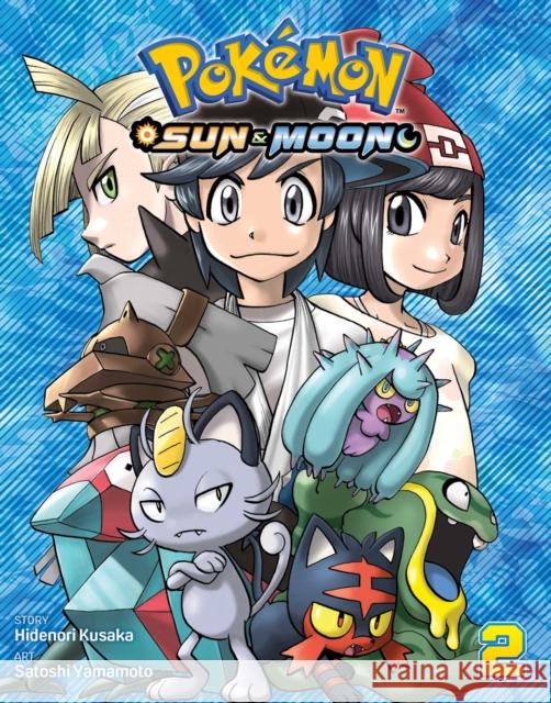 Pokemon: Sun & Moon, Vol. 2 Hidenori Kusaka 9781974701308 Viz Media, Subs. of Shogakukan Inc - książka