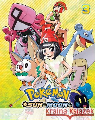 Pokemon: Sun & Moon, Vol. 3 Hidenori Kusaka 9781974702602 Viz Media, Subs. of Shogakukan Inc - książka