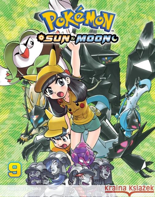 Pokemon: Sun & Moon, Vol. 9 Hidenori Kusaka 9781974719440 Viz Media, Subs. of Shogakukan Inc - książka