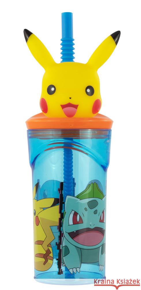 Pokemon Trinkbecher mit 3D Figur  4043891350133 POS - książka