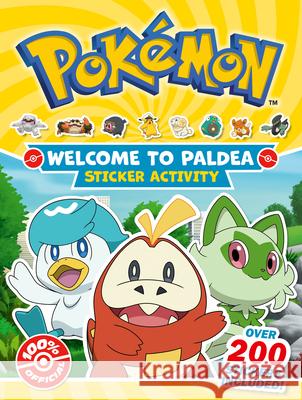 Pokemon Welcome to Paldea Epic Sticker Pokemon 9780008616717 HarperCollins Publishers - książka