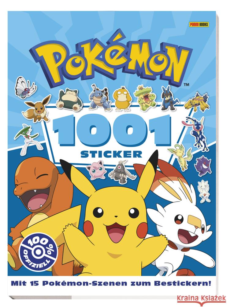 Pokémon: 1001 Sticker Pokémon 9783833243226 Panini Books - książka