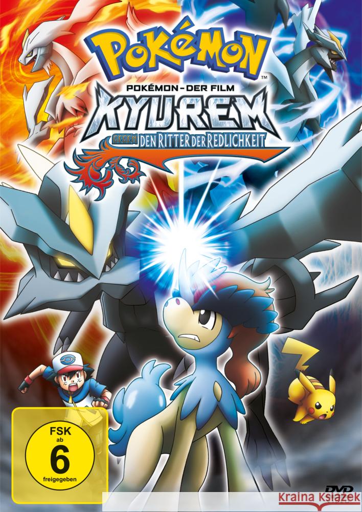 Pokémon 15 - Der Film: Kyurem gegen den Ritter der Redlichkeit. Tl.15, 1 DVD  4006448770686 Polyband - książka