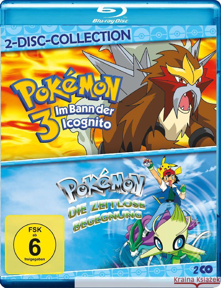 Pokémon 3 / Pokémon 4 - Doppelpack, 2 Blu-ray  4006448367619 Polyband - książka