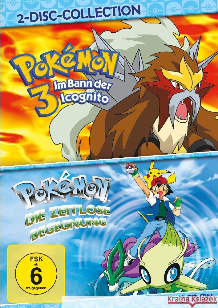 Pokémon 3 / Pokémon 4 - Doppelpack, 2 DVD  4006448773106 Polyband - książka