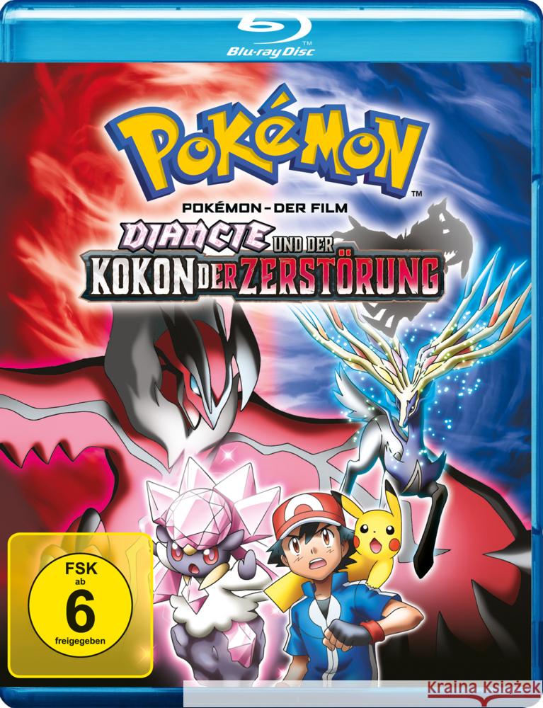 Pokémon - Der Film: Diancie und der Kokon der Zerstörung, 1 Blu-ray  4006448366469 Polyband - książka