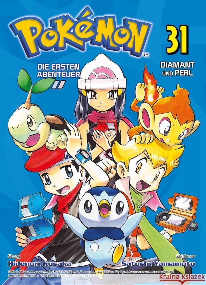 Pokémon - Die ersten Abenteuer - Diamant und Perl Kusaka, Hidenori; Yamamoto, Satoshi 9783741617126 Panini Manga und Comic - książka