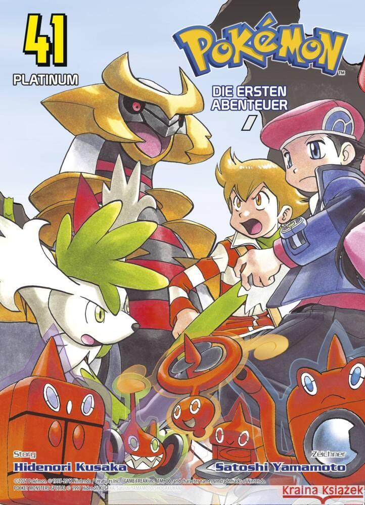 Pokémon - Die ersten Abenteuer - Platinum. Bd.41 Kusaka, Hidenori, Yamamoto, Satoshi 9783741624193 Panini Manga und Comic - książka