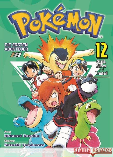 Pokémon - Die ersten Abenteuer. Bd.12 : Gold, Silber und Kristall Kusaka, Hidenori; Yamamoto, Satoshi 9783741605864 Panini Manga und Comic - książka