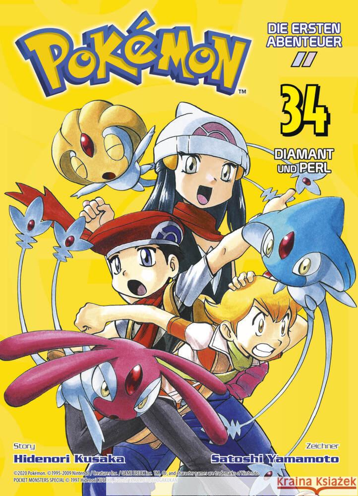 Pokémon - Die ersten Abenteuer. Bd.34 Kusaka, Hidenori; Yamamoto, Satoshi 9783741619625 Panini Manga und Comic - książka