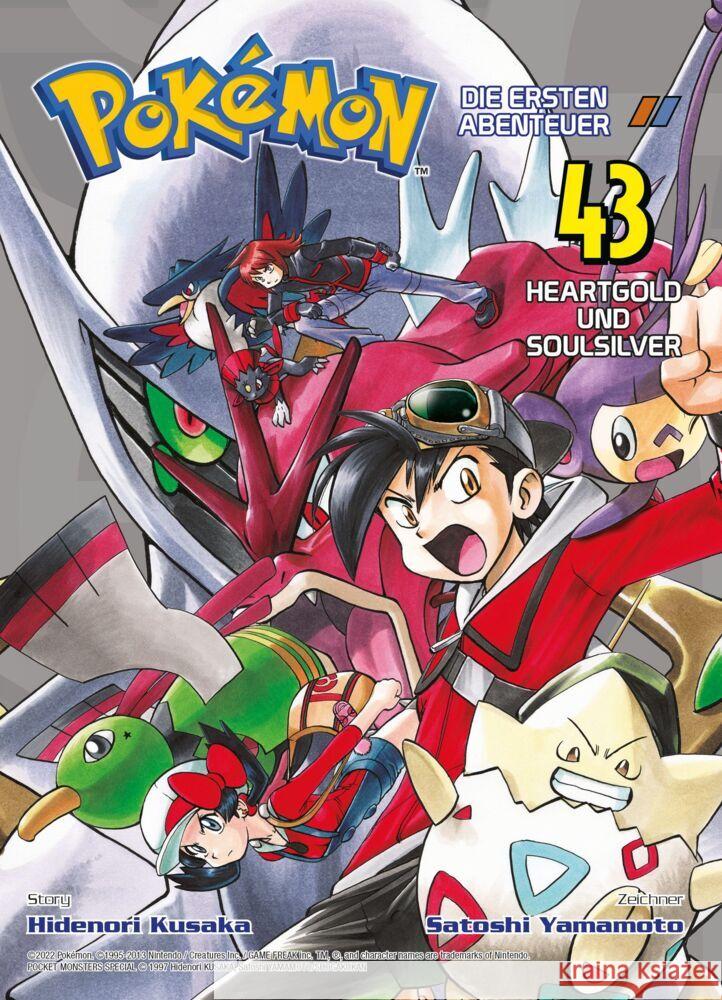 Pokémon - Die ersten Abenteuer. Bd.43 Kusaka, Hidenori, Yamamoto, Satoshi 9783741627095 Panini Manga und Comic - książka