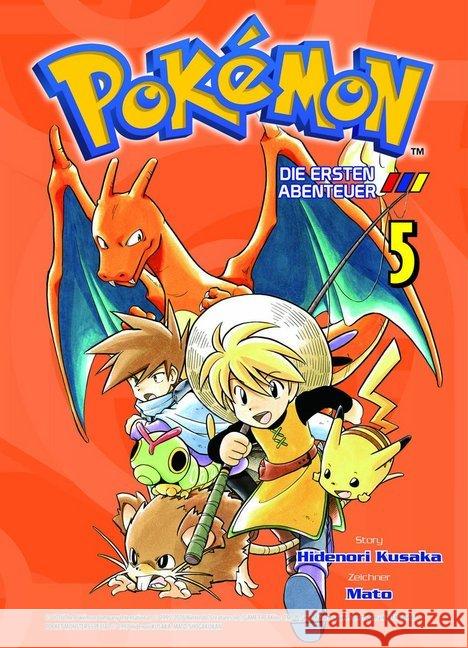 Pokémon - Die ersten Abenteuer. Bd.5 Kusaka, Hidenori; Mato 9783957988867 Panini Manga und Comic - książka