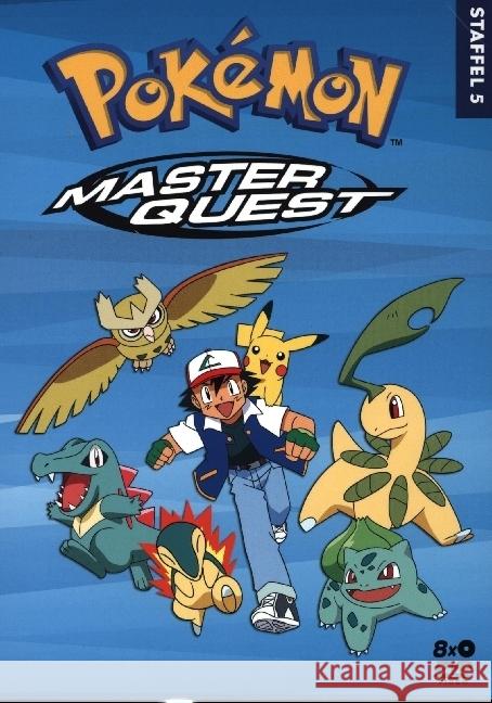 Pokémon - Master Quest. Staffel.5, 8 DVD  4006448771256 Polyband - książka