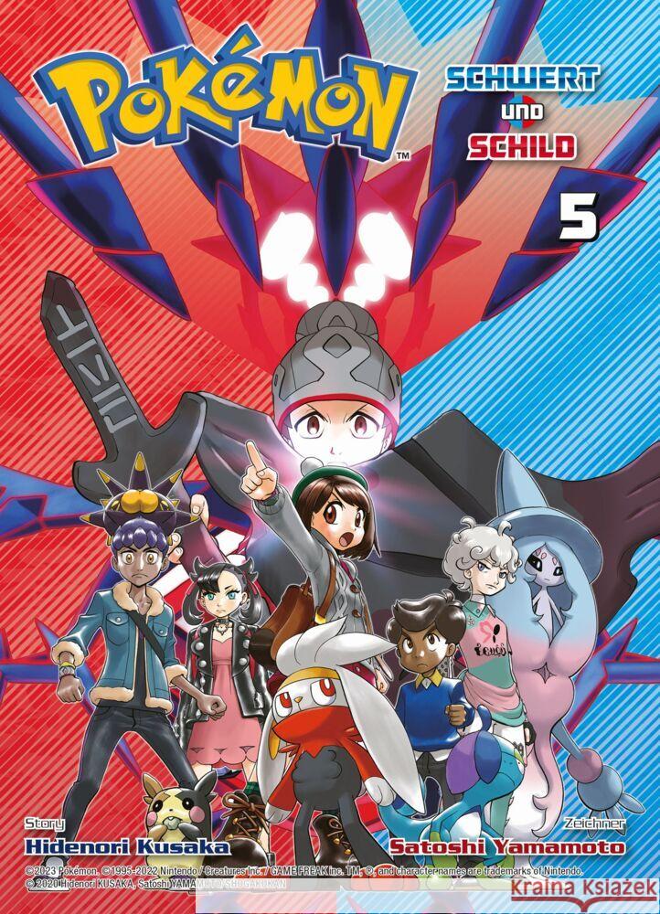 Pokémon - Schwert und Schild 05 Kusaka, Hidenori, Yamamoto, Satoshi 9783741634284 Panini Manga und Comic - książka
