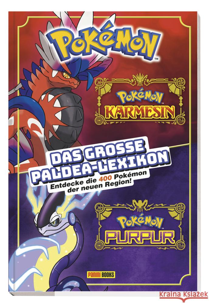 Pokémon: Das große Paldea-Lexikon Pokémon 9783833243950 Panini Books - książka