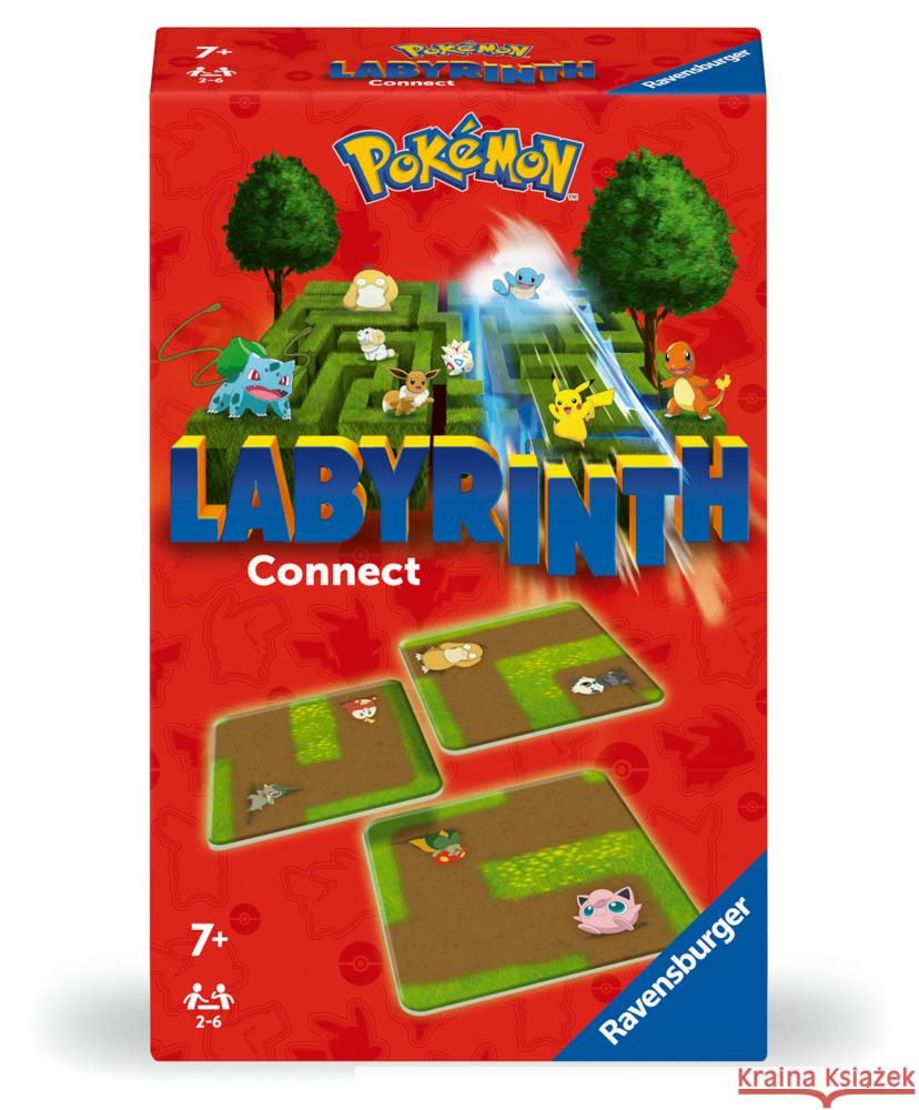 Pokémon Labyrinth Connect Kobbert, Max J. 4005556225798 Ravensburger Verlag - książka