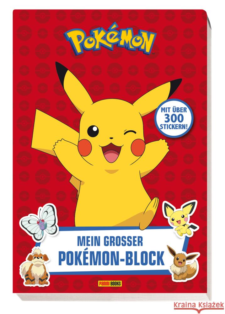 Pokémon: Mein großer Pokémon-Block Panini 9783833240768 Panini Books - książka