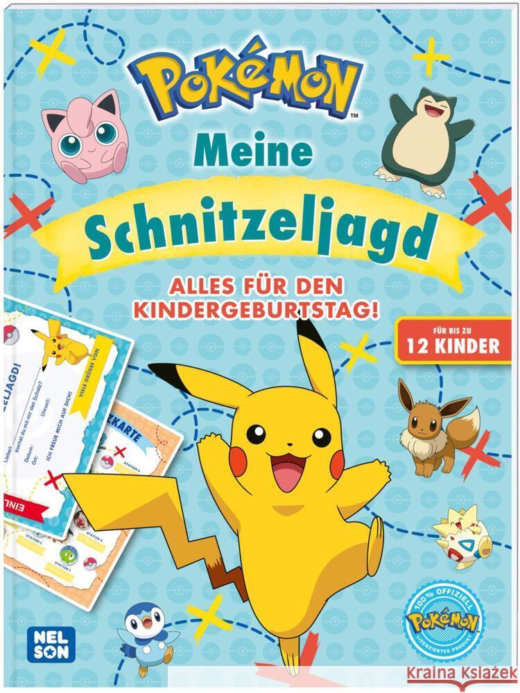 Pokémon: Meine Schnitzeljagd  9783845123301 Nelson - książka