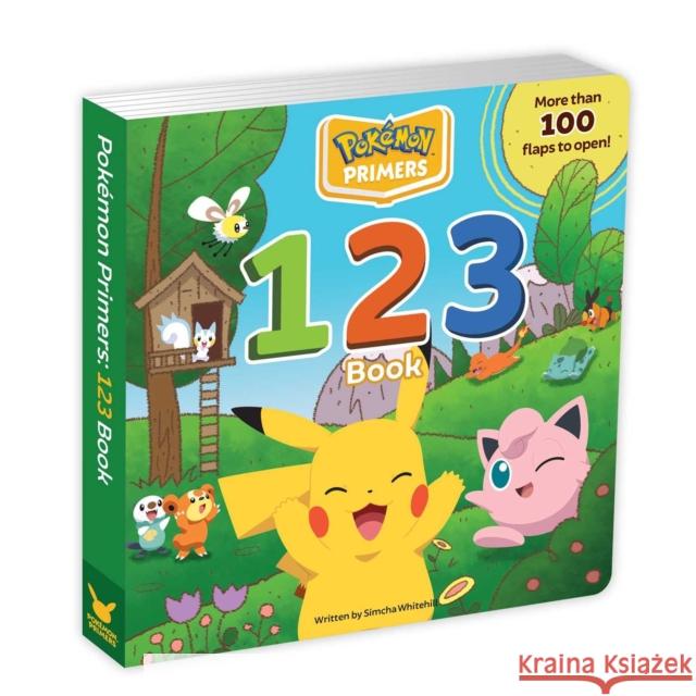 Pokémon Primers: 123 Book Whitehill, Simcha 9781604382105 Pikachu Press - książka