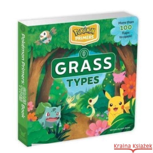 Pokémon Primers: Grass Types Book Bates, Josh 9781604382228 Pikachu Press - książka