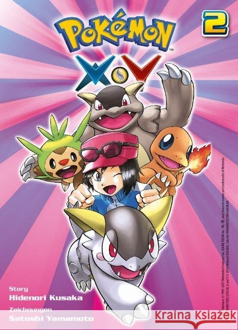 Pokémon X und Y. Bd.2 Kusaka, Hidenori; Yamamoto, Satoshi 9783957985224 Panini Manga und Comic - książka