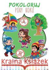 Pokoloruj Pory Roku opracowanie zbiorowe 9788379324620 Fenix - książka