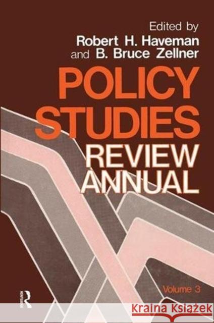 Policy Studies: Review Annual: Volume 3 Bruce B. Zellner 9781138513181 Routledge - książka