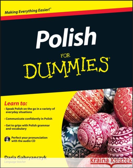 Polish For Dummies Daria Gabryanczyk 9781119979593 John Wiley & Sons Inc - książka