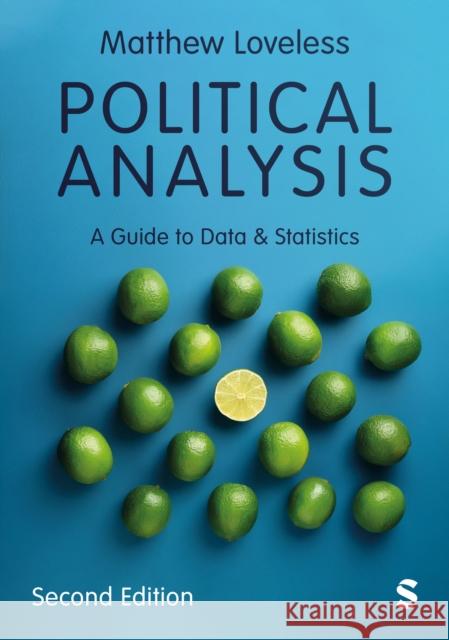 Political Analysis Matthew Loveless 9781036216924 SAGE Publications - książka